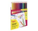 WOODLESS COLORES PENCILS Etui 24 crayons triangulaires sans bois. Couleurs assorties – Image 2