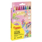 BOITE DE 8 FEUTRES COULEURS GLITTER