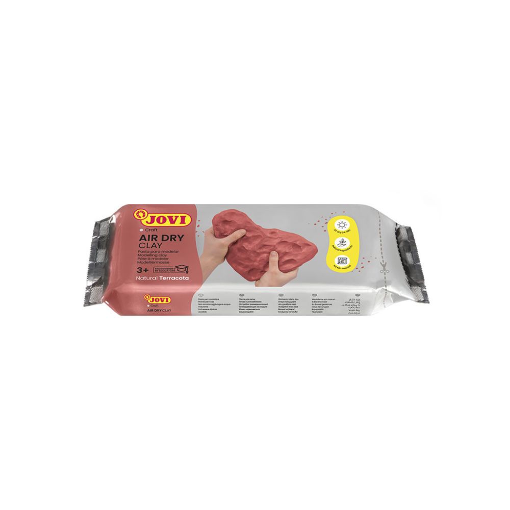 JV177 PÂTE À MODELER DURCISSANTE 1 KG TERRACOTA JV177 PÂTE À MODELER DURCISSANTE 1 KG TERRACOTA – Image 1
