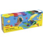 JV230  PACK DE 10 POTS  DE 110 Grs  / PATE A MODLER DOUCE COULEURS ASSORTIS
