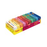 JV55 PLATEAU 10 PAINS DE PÂTE À MODELER 50 G - COULEURS ASSORTIES