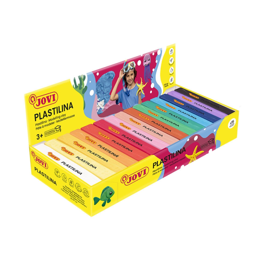 bes(1) JV131 BTE 15 P/MODELER 150Grs COULEUR ASSORTIES – Image 1