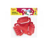 SACHET DE 3 ROULEAUX GRANDS À EFFETS EN MOUSSE 3 FORMES DIFFÉRENTES