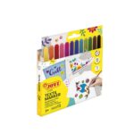 JV245 BOITE DE 12 FEUTRES POUR TISSUS