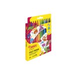 JV25 BOITE DE  24 FEUTRES LAVABLE FINE