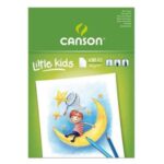 CS61 BLOC ENFANT 2 ANS+ 30 FEUILLES DESSIN BLANC CANSON A3 90 Grs