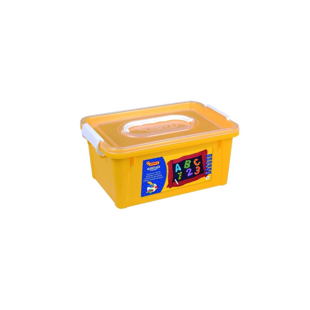 JV231 BOX 5 POTS 50 grs PATE A MODLER DOUCE CHIFFRES ET LETTRES + ACCESSOIRES JV231 BOX 5 POTS 50 grs PATE A MODLER DOUCE CHIFFRES ET LETTRES + ACCESSOIRES – Image 1
