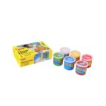 JV241  PEINTURE À DOIGTS BOÎTE DE 6 POTS DE 125 ML 560/S